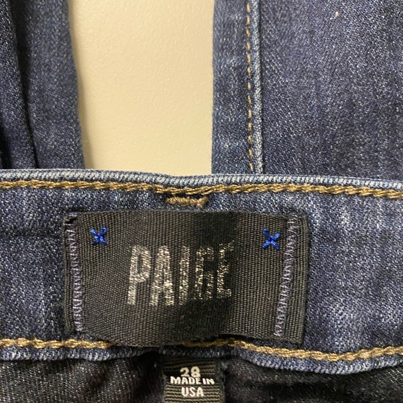 PAIGE Verdugo Ultra Skinny Dark Indigo Jeans - Picture 4 of 8